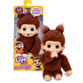 Moose Toys Little Live Pets My Baby Monkey 'Chikki Cherry' (26765)