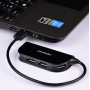 Axagon HUE-X4B hub di interfaccia USB 2.0 480 Mbit/s Nero (HUE-X4B)