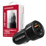 Axagon PWC-QC5 Caricabatterie per dispositivi mobili Nero Auto (PWC-QC5)