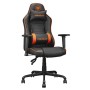 COUGAR Gaming 3MFSLORB.0001 sedia per videogioco Sedia da gaming per PC Seduta imbottita Nero, Arancione (CGR-FUSSL)