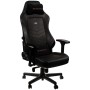 noblechairs Hero Real Leather Sedile riempito d'aria Schienale imbottito (NBL-HRO-RL-BLA)