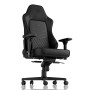 noblechairs Hero Real Leather Sedile riempito d'aria Schienale imbottito (NBL-HRO-RL-BLA)