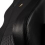 noblechairs Hero Real Leather Sedile riempito d'aria Schienale imbottito (NBL-HRO-RL-BLA)