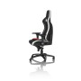 noblechairs EPIC Sedia da gaming per PC Seduta imbottita Nero, Bianco (NBL-RL-EPC-001)