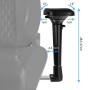noblechairs EPIC Sedia da gaming per PC Seduta imbottita Nero, Bianco (NBL-RL-EPC-001)