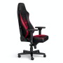 noblechairs NBL-HRO-PU-DET sedia per videogioco Sedia da gaming per PC Seduta imbottita Nero, Rosso