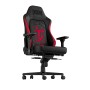 noblechairs NBL-HRO-PU-DET sedia per videogioco Sedia da gaming per PC Seduta imbottita Nero, Rosso