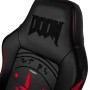 noblechairs NBL-HRO-PU-DET sedia per videogioco Sedia da gaming per PC Seduta imbottita Nero, Rosso