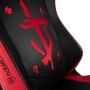 noblechairs NBL-HRO-PU-DET sedia per videogioco Sedia da gaming per PC Seduta imbottita Nero, Rosso