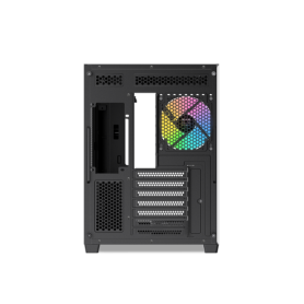 SAMA MID TOWER V60 BLACK DOPPIA CAMERA 2*TG 7*FAN 120mm ARGB PWM (V60-BKADA7X1-GL)