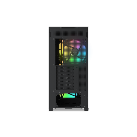 SAMA MID TOWER Z60 BLACK LISTELLO IN NOCE TG 4*FAN 140mm ARGB PWM (Z60-BKAWA4X1-GL)