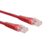 ROLINE 0.3m Cat6 UTP cavo di rete Rosso 0,3 m U/UTP (UTP) (21.15.1511)