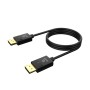 Akasa AK-CBDP26-20BK cavo DisplayPort 2 m Nero