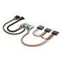 Akasa Compact Power 200 adattatore e invertitore Interno 180 W Multicolore (AK-PE200-01)