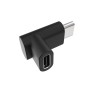 Akasa AK-CBUB63-KT02 adattatore per inversione del genere dei cavi USB Type-C Nero