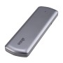 Akasa AK-ENU3M2-05 contenitore di unità di archiviazione Box esterno SSD Argento M.2