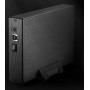 Axagon EE35-XA3 contenitore di unità di archiviazione Box esterno HDD Nero 3.5" (EE35-XA3)