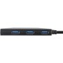 InLine 35398 hub di interfaccia USB 2.0 Type-C 5000 Mbit/s Nero (35398)