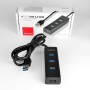 Axago HUE-S2BL hub di interfaccia USB 3.2 Gen 1 (3.1 Gen 1) Type-A 5000 Mbit/s Nero (HUE-S2BL)