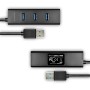Axago HUE-S2BL hub di interfaccia USB 3.2 Gen 1 (3.1 Gen 1) Type-A 5000 Mbit/s Nero (HUE-S2BL)