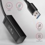 Axagon HUE-M1AL hub di interfaccia USB 3.2 Gen 1 (3.1 Gen 1) Type-A 5000 Mbit/s Nero