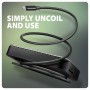 Axagon HMC-UFO USB-C Hub M.2 SATA/NVMe 1 Gbit/s Ethernet 384 kHz Audio Cablato USB 3.2 Gen 2 (3.1 Gen 2) Type-C Nero