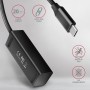 Axagon HUE-M1C hub di interfaccia USB 3.2 Gen 1 (3.1 Gen 1) Type-C 5000 Mbit/s Nero