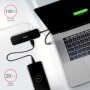 Axagon HMC-6GL replicatore di porte e docking station per laptop Cablato USB 3.2 Gen 1 (3.1 Gen 1) Type-C Nero, Grigio