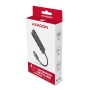 Axagon HUE-MSA Superspeed USB-A Switch Hub 4x USB 3.0 aktiv - 20cm schwarz USB 3.2 Gen 1 (3.1 Gen 1) Type-A 5000 Mbit/s Grigio