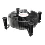 Akasa Intel LGA1700 Processore Raffreddatore ibrido Alluminio, Nero 1 pz (AK-CC6602HP01)