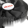 Akasa Intel LGA1700 Processore Raffreddatore ibrido Alluminio, Nero 1 pz (AK-CC6602HP01)