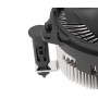 Akasa AK-CC6606BP01 sistema di raffreddamento per computer Processore Dissipatore di calore/Radiatore 9 cm Alluminio, Nero 1 pz