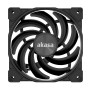 Akasa Alucia XS12 Case per computer Dissipatore di calore/Radiatore Nero 1 pz (AK-FN122-BK)