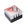 Akasa AK-210-BK sistema di raffreddamento per computer Circuiti integrati Refrigeratore 4 cm Nero 1 pz
