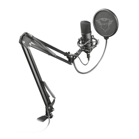 Trust GXT 252+ Emita Plus Nero Microfono da studio (22400)