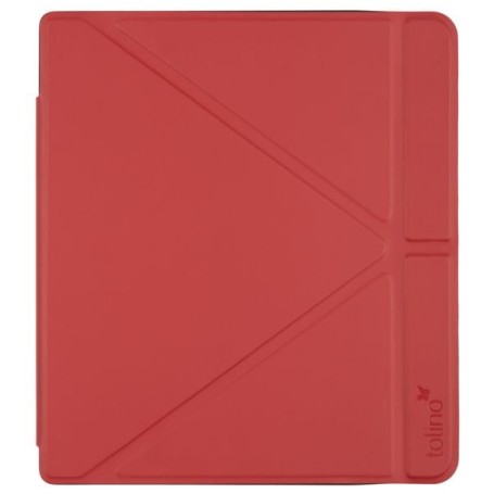 Tolino 8720195095712 custodia per e-book reader Custodia a libro Rosso