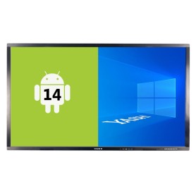 YASHI INTERACTIVE 98" Pannello piatto interattivo 2,49 m (98") LCD Wi-Fi 550 cd/m² 4K Ultra HD Nero Touch screen Processore int (LY9814)