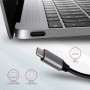 Axagon HMC-6M2 replicatore di porte e docking station per laptop Cablato USB 3.2 Gen 1 (3.1 Gen 1) Type-C Alluminio