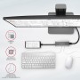 Axagon HMC-5G2 replicatore di porte e docking station per laptop Cablato USB 3.2 Gen 2 (3.1 Gen 2) Type-C Grigio