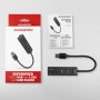 Axagon HMA-CR3A replicatore di porte e docking station per laptop Cablato USB 3.2 Gen 1 (3.1 Gen 1) Type-A Nero