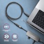 Axagon BUCM32-CF10AB cavo USB USB 3.2 Gen 2x2 1 m USB C Nero