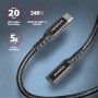 Axagon BUCM32-CF05AB cavo USB USB 3.2 Gen 2x2 0,5 m USB C Nero