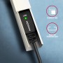 Axagon ADR-210B USB 2.0 A-M - B-M active connecting/repeater cable 10m - Kabel - Digital/Daten cavo USB USB A USB B Nero