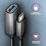 Axagon RUCM-AFAC adattatore per inversione del genere dei cavi USB C USB A Grigio