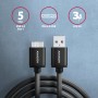 Axagon BUMM3-AM10AB cavo USB USB 3.2 Gen 1 (3.1 Gen 1) 1 m Micro-USB B USB A Nero