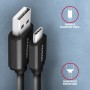 Axagon BUCM-AM10TB cavo USB USB 2.0 0,6 m USB C USB A Nero