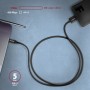 Axagon BUMM3-CM10AB cavo USB USB 3.2 Gen 1 (3.1 Gen 1) 1 m Micro-USB B USB C Nero