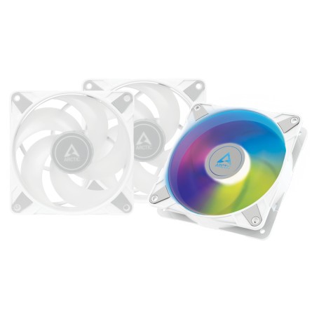 ARCTIC P12 PWM PST A-RGB 0dB Case per computer Ventilatore 12 cm Bianco 3, 1 (ACFAN00258A)