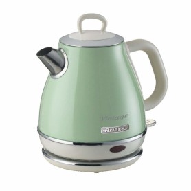 Ariete 2868 Bollitore Elettrico Vintage 1 Litro - Infusi, Tè e Tisane - Autospegnimento - Acciaio Inox - 1 Litro - 1600 Watt -  (ARI-2868)