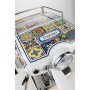 Ariete 1389 Macchina da caffè Positano, 850W, Capacità serbatoio 0,9L, Filtro ½ tazze, Vassoio raccogli goccia, Cappuccinator (ARI-1389P)